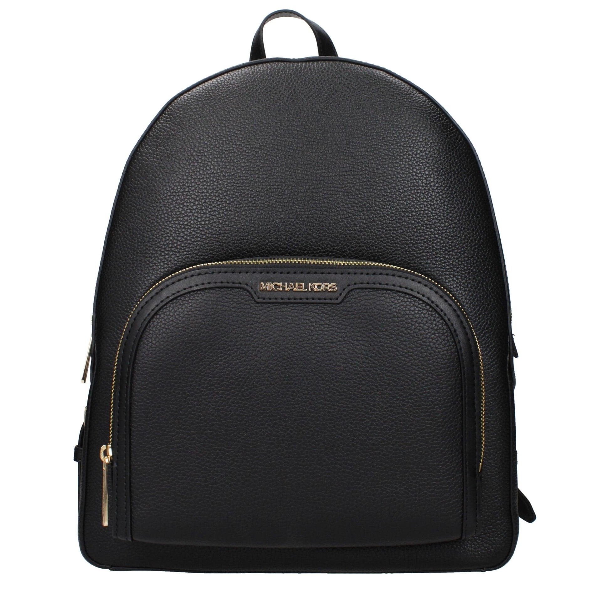 Zaino Michael Kors Jaycee Large Pocket Backpack in pelle nera
