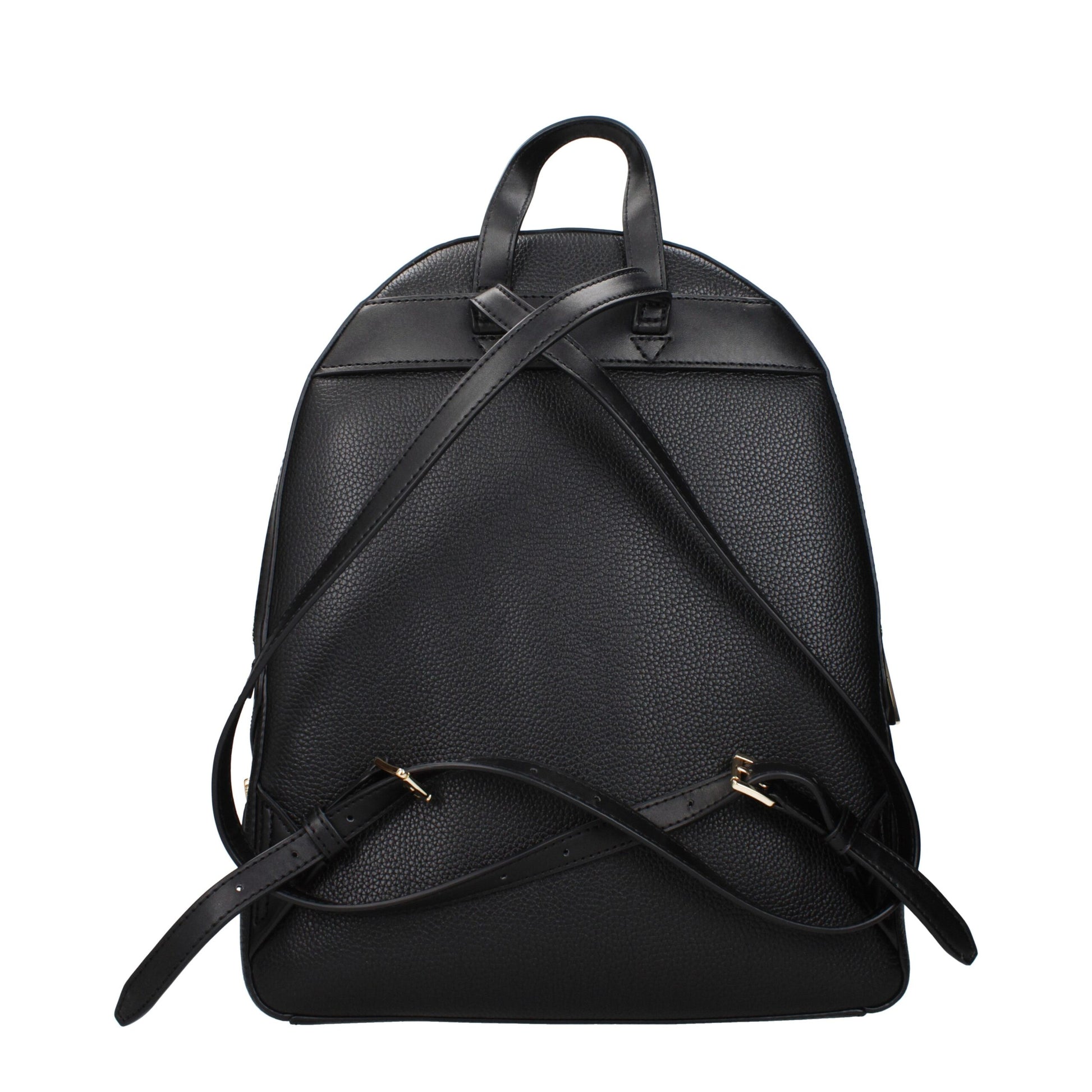 Zaino Michael Kors Jaycee Large Pocket Backpack in pelle nera