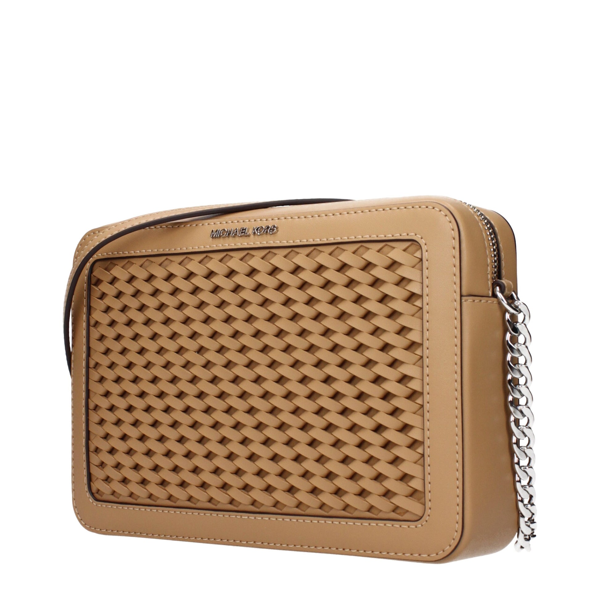 Michael Kors Borsa a Tracolla (35T5STTC3Y) in Pelle Marrone