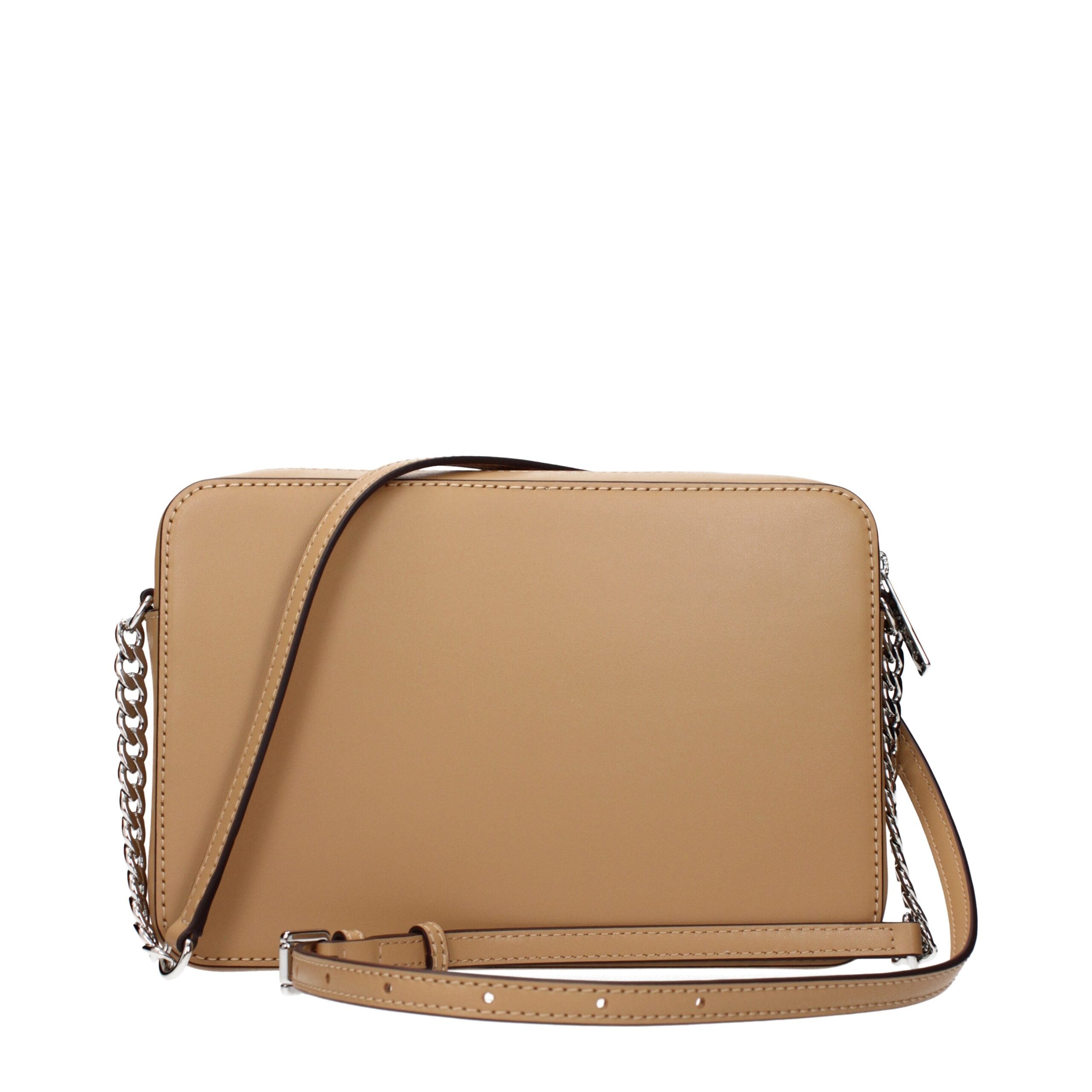 Michael Kors Borsa a Tracolla (35T5STTC3Y) in Pelle Marrone