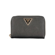 Guess Jeans Black Polyurethane Women Wallet
