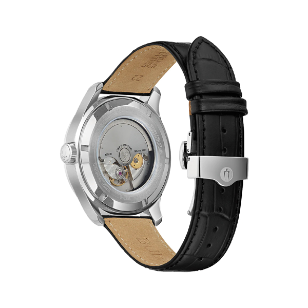 Bulova 96B385 Sport Chronograph Black Steel Watch