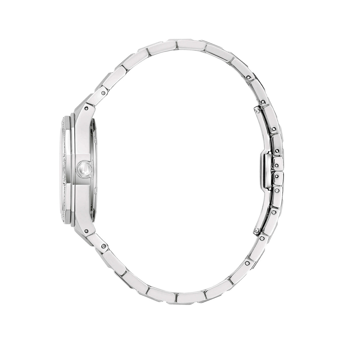 Bulova 96R255 Women's Watch Diamonds Steel Rose Gold