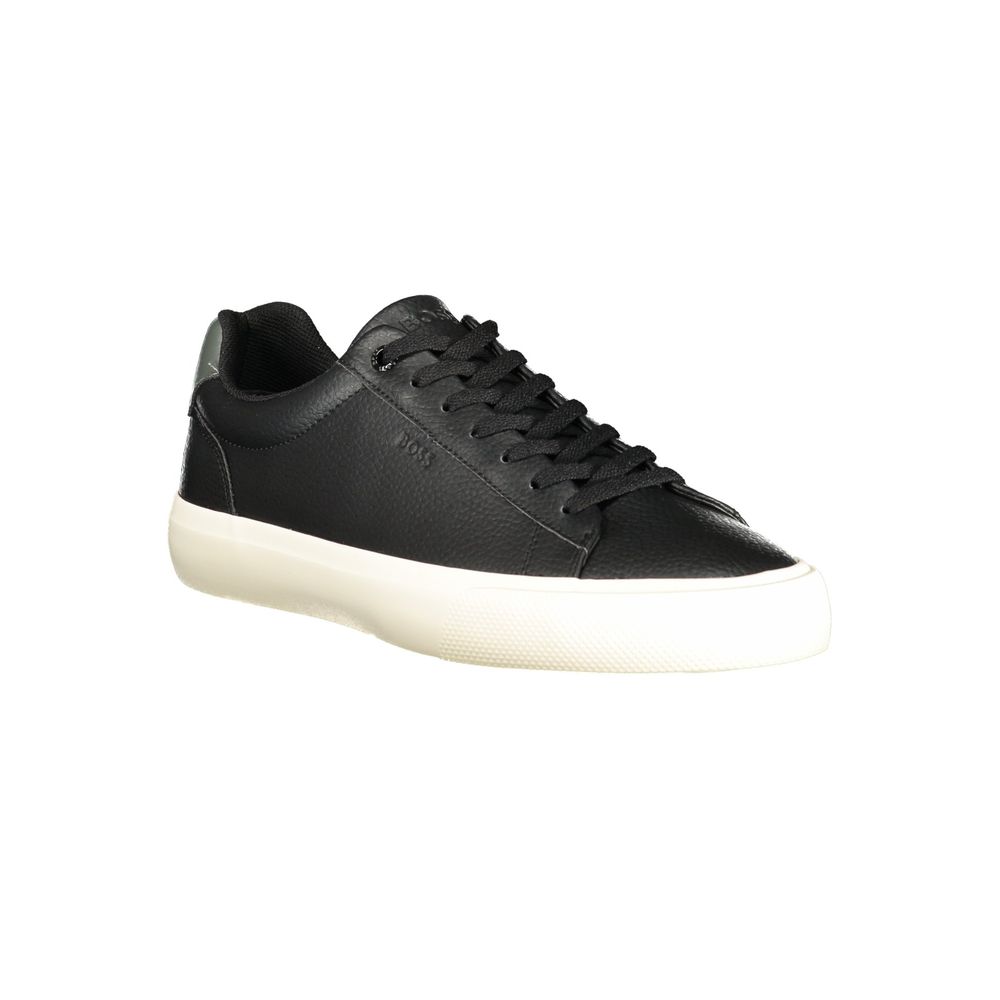 Hugo Boss Black Polyurethane Men's Sneaker