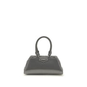 Givenchy Antigona East-West Mini Box Handbag in Gray Leather