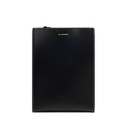 Jil Sander Tangle Black Calfskin Shoulder Bag