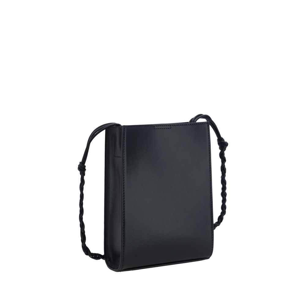 Jil Sander Tangle Black Calfskin Shoulder Bag