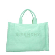 Givenchy Green Fabric Handbag with Logo