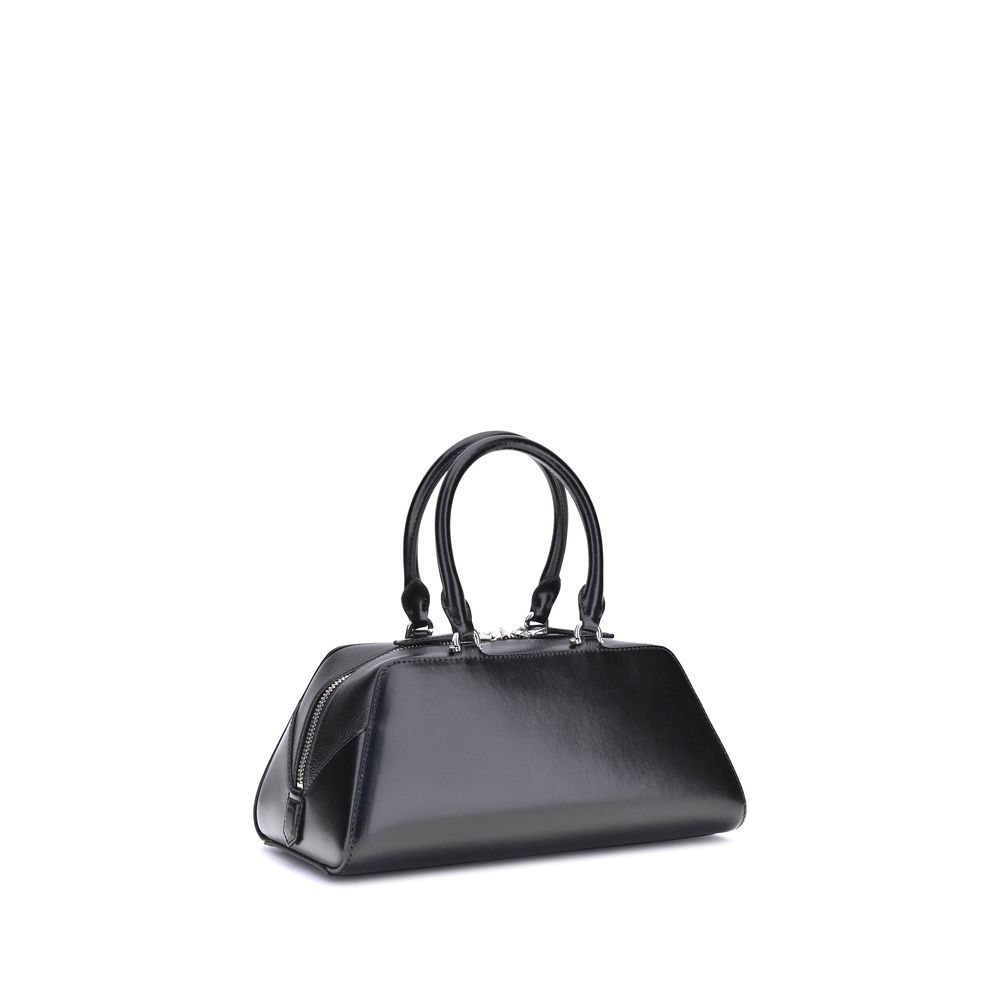 Givenchy Antigona East-West Small Handbag in Black Calfskin
