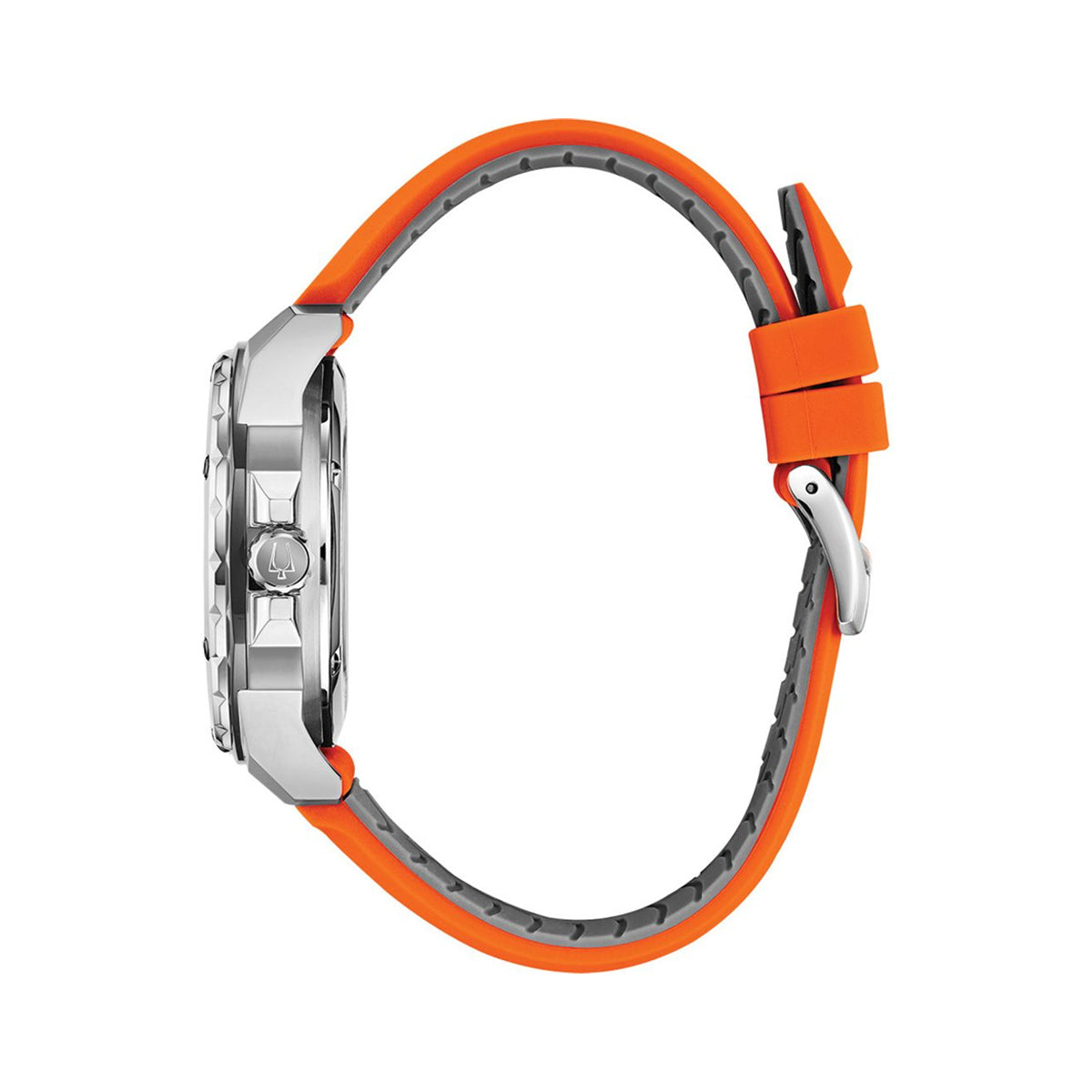 Bulova 98A226 Curv Chronograph Steel Blue Watch