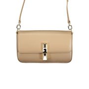 Furla Beige Leather Women's Shoulder Bag
