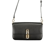 Furla Black Leather Women Handbag