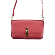 Furla Red Leather Women Handbag