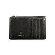 Furla Black Leather Women Wallet