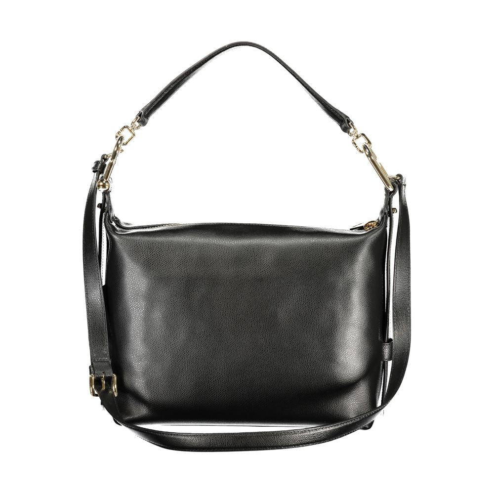 Furla Black Leather Women Handbag