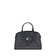 Coccinelle Sabine Medium Handbag in Smooth Black Leather