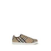 Burberry Sneakers Set Check Low Top Men in Multicolored Nylon Blend