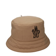 Moncler Grenoble Fisherman Hat in Beige Technical Fabric