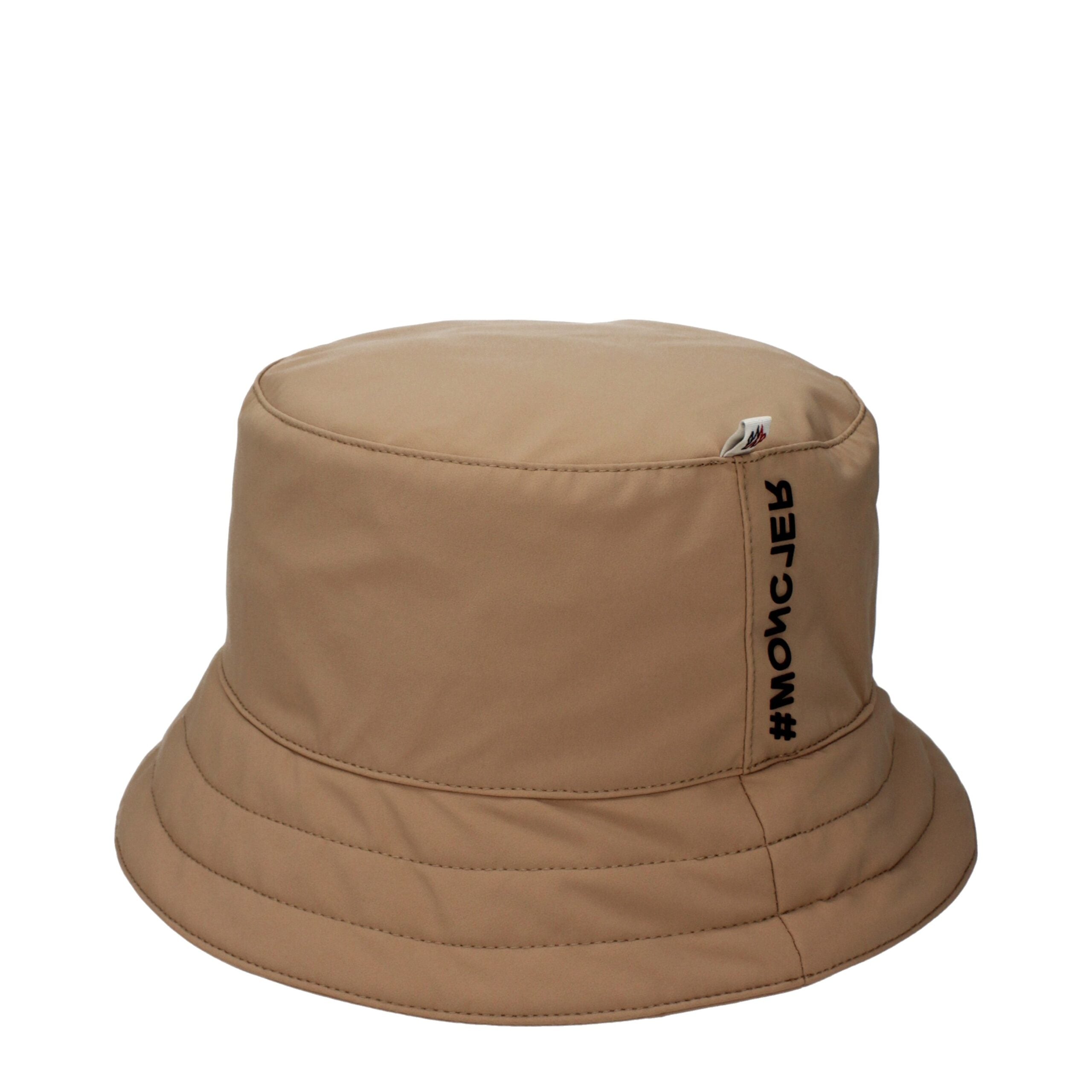 Moncler Grenoble Fisherman Hat in Beige Technical Fabric