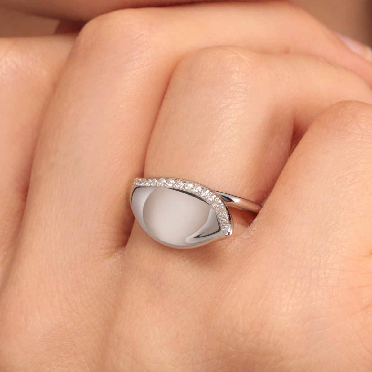 MORELLATO WOMEN'S LEAF RING SAKH38014