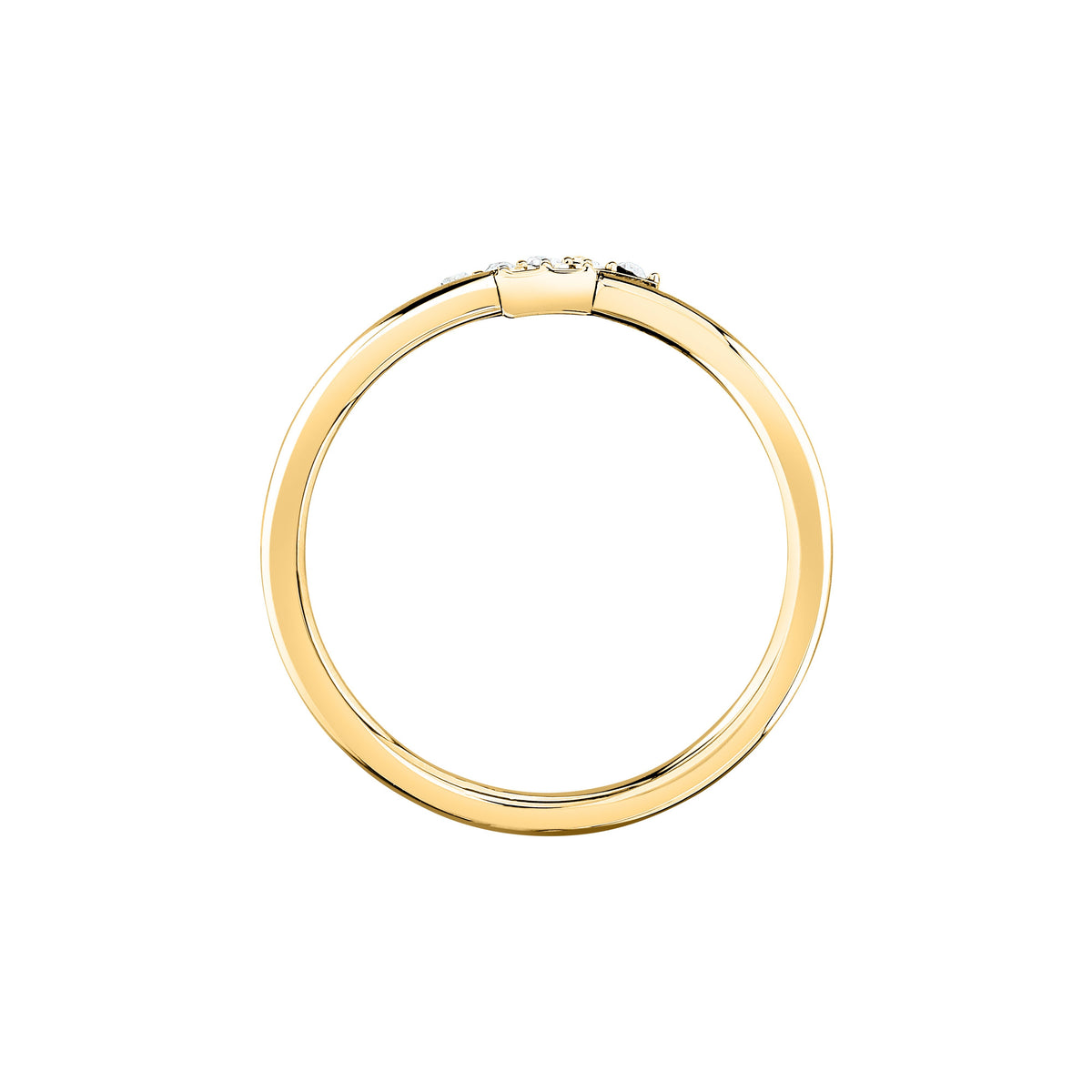 Trussardi Women's Ring T-Logo Tjaxc77012