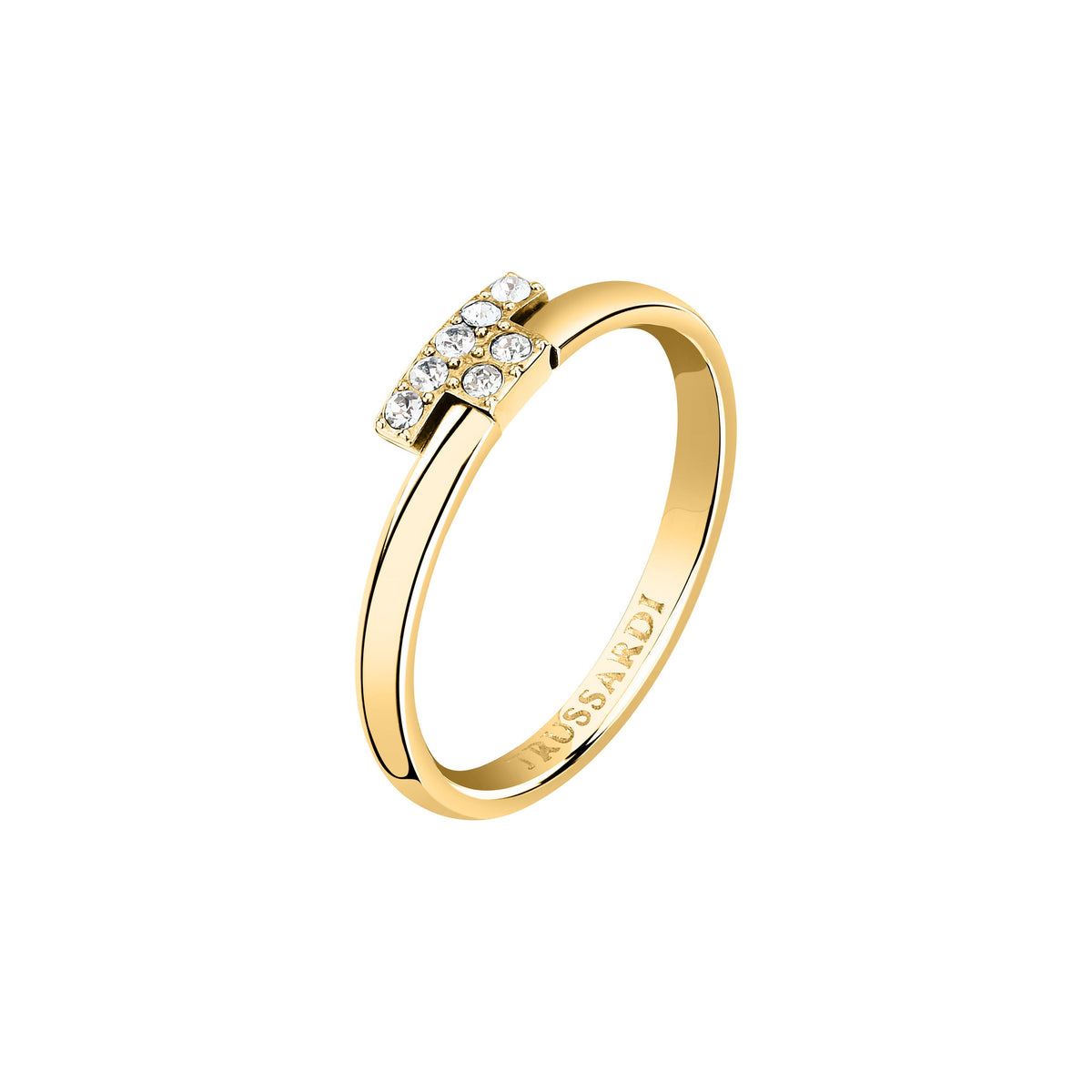 Trussardi Women's Ring T-Logo Tjaxc77012