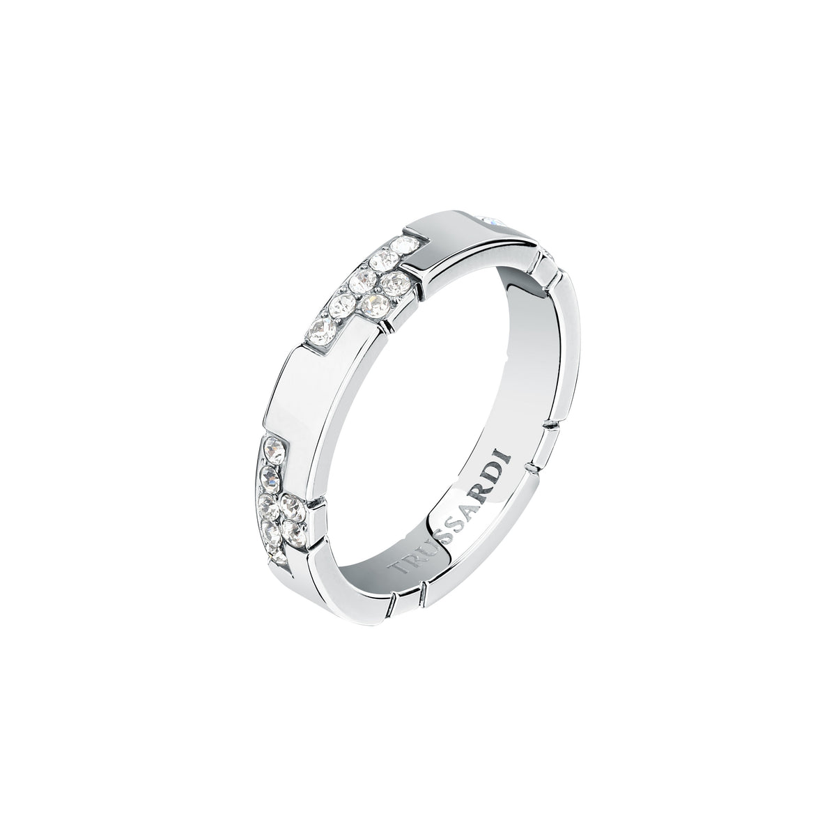 Trussardi Women's Ring T-Logo Tjaxc89012