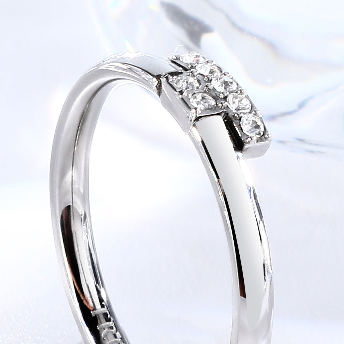 Trussardi Women's Ring T-Logo Tjaxc91012