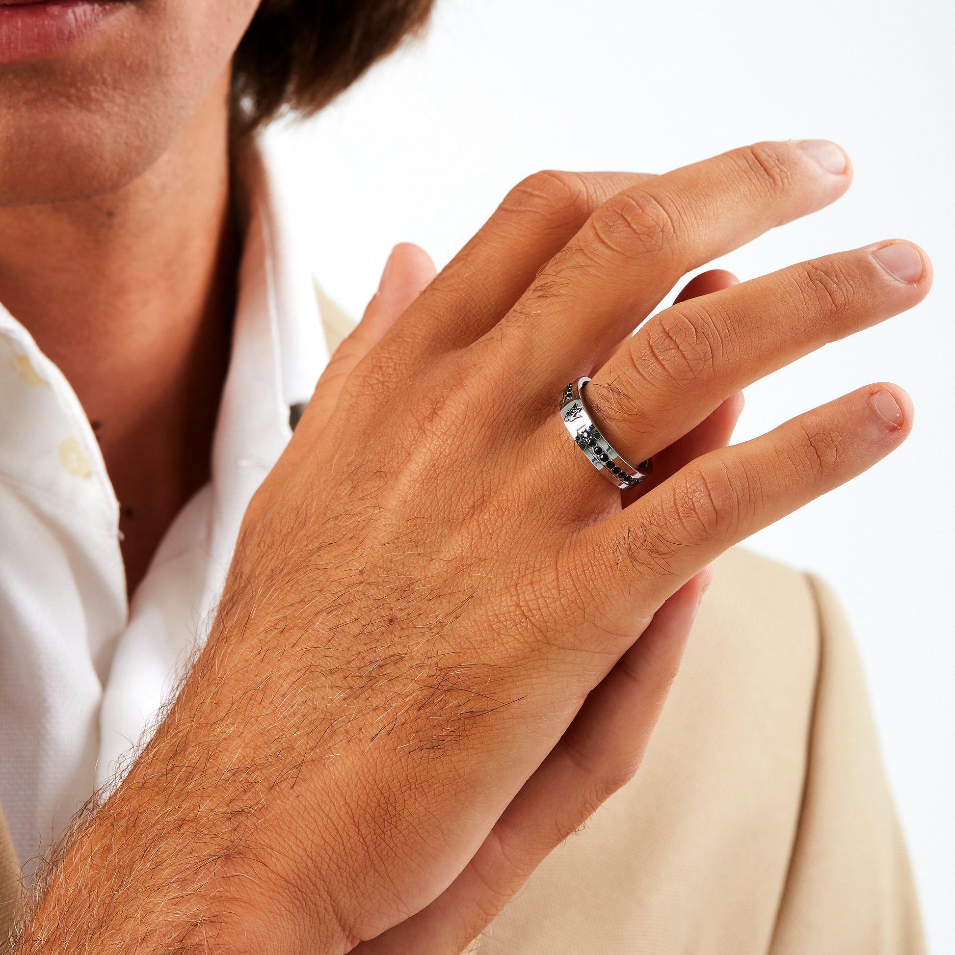 Maserati Iconic Men's Ring Jm423Avd30019