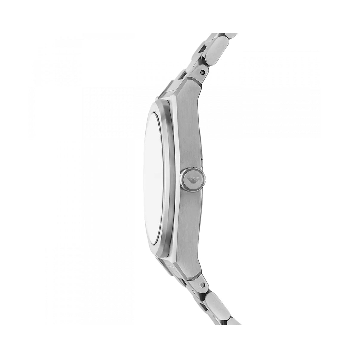 Emporio Armani AR11620 Milanese Time-Only Watch in Silver