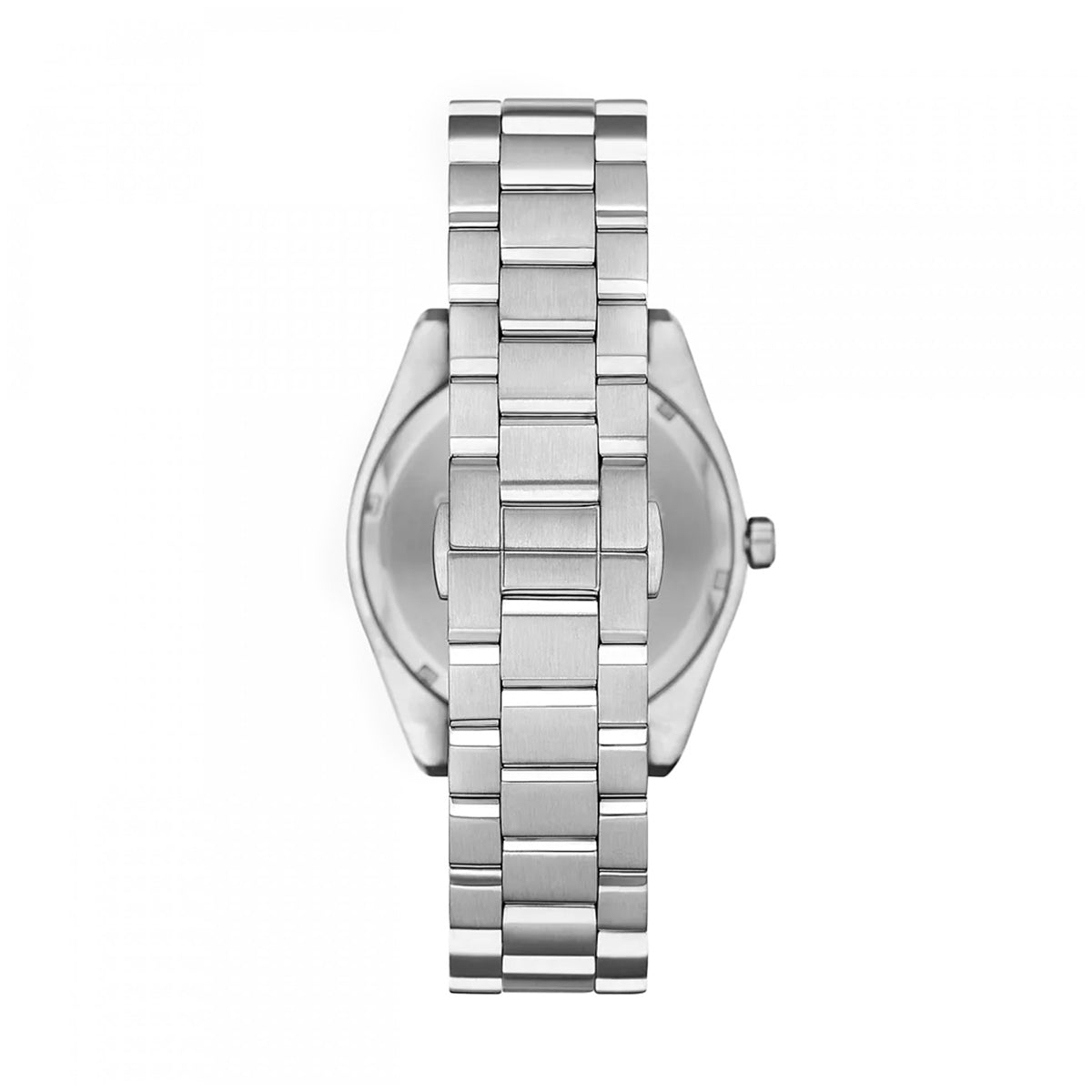 Emporio Armani AR11620 Milanese Time-Only Watch in Silver