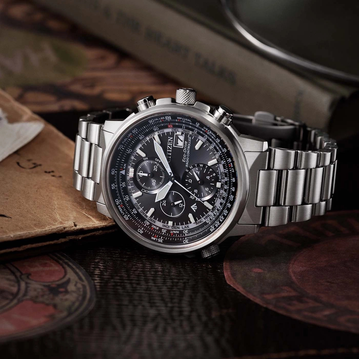 Citizen Chrono Pilot AT8300-58E Watch