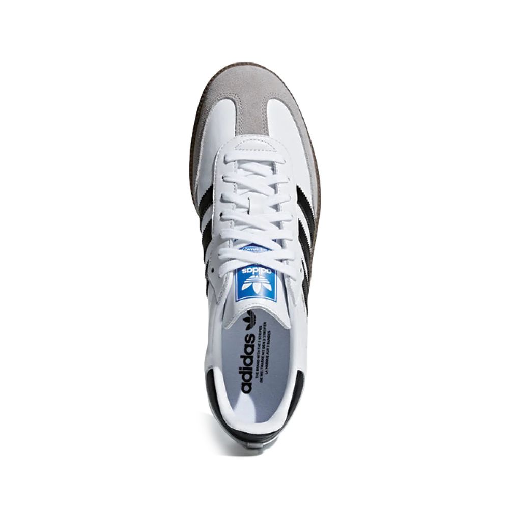 Adidas Originals White Leather Low Top Sneakers
