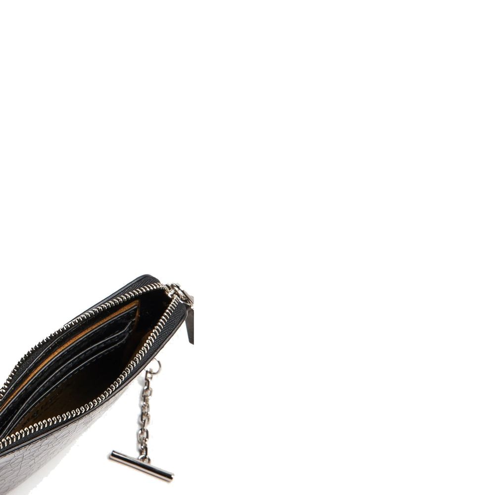 Alexander McQueen Pochette Uomo in Pelle di Vitello Nera