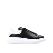 Alexander McQueen Sneakers Chunky Uomo in Pelle Nera
