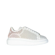 Alexander McQueen Sneakers Court Donna Pelle Bianca (Traforate)