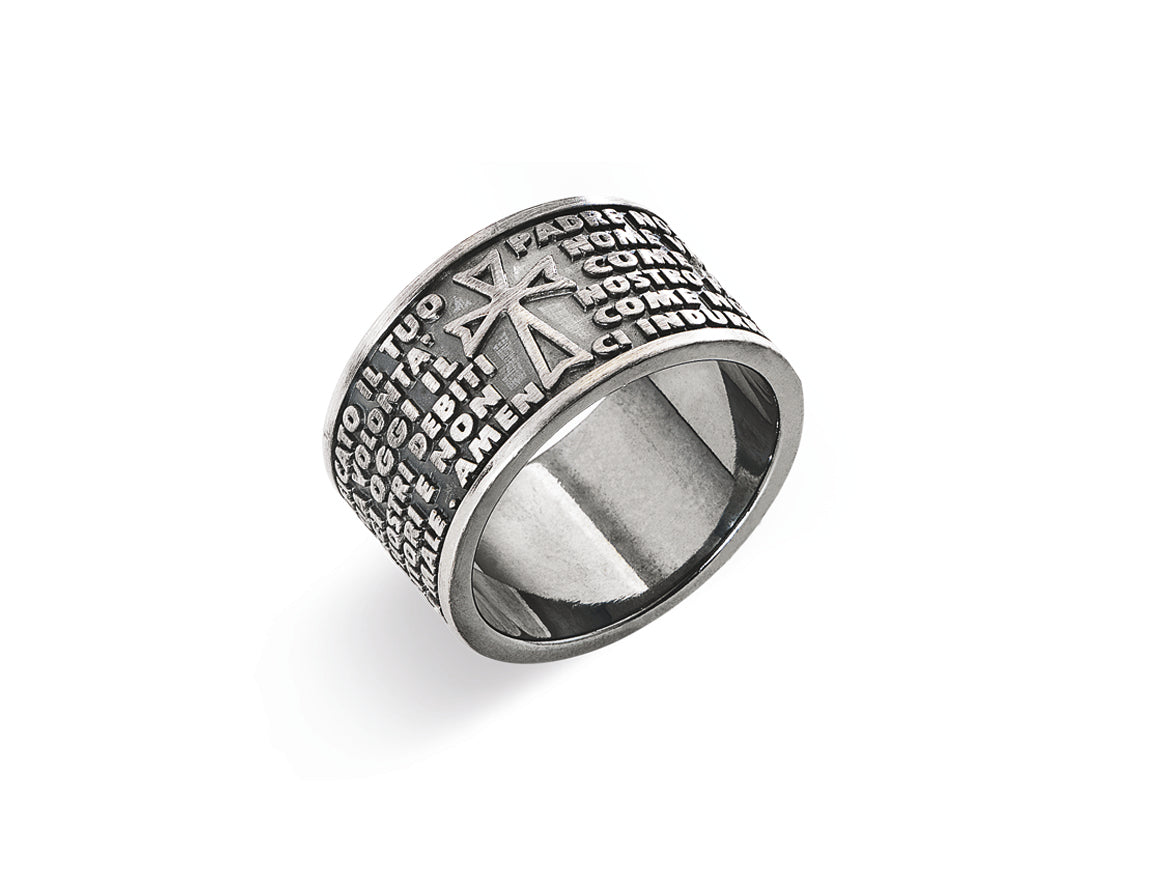 Amen Unisex Prayer Ring PNB925-12