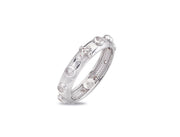 Amen Unisex Silver Rosary Ring AROBB-10