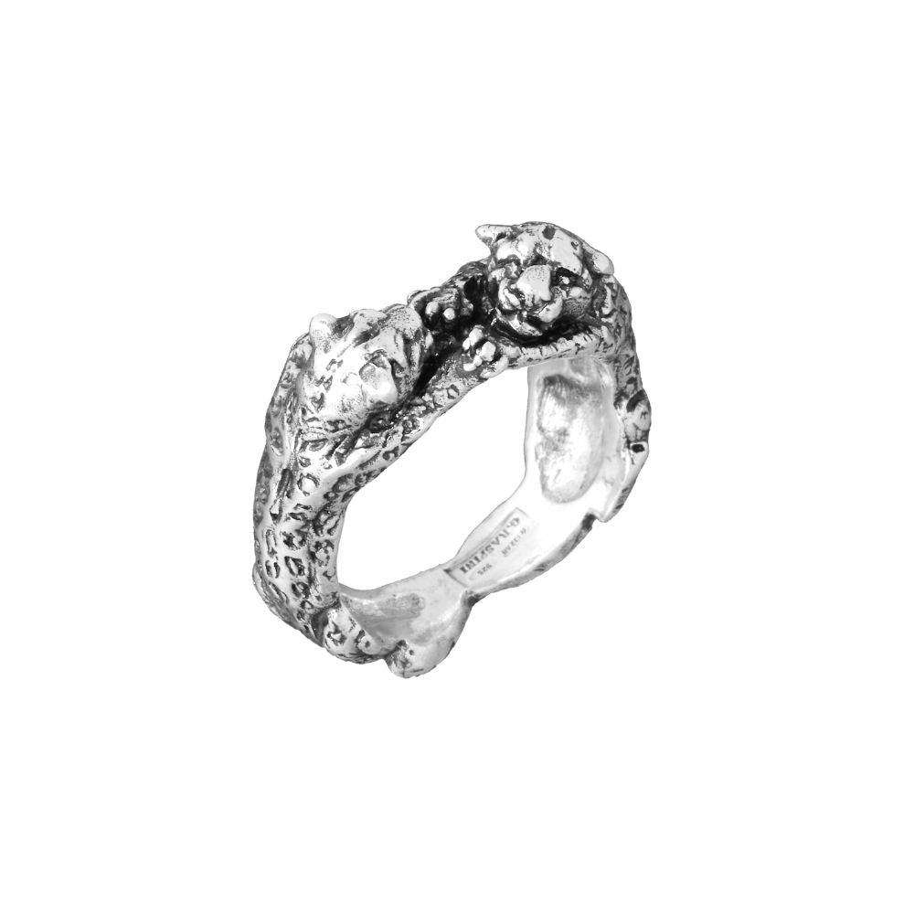Anello Bangle Liscio Giovanni Raspini Argento 925 Misura 14