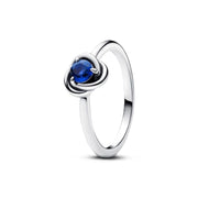 Anello Classico Cuore Verde Pandora Argento 925 Misura 58 192993C09-58