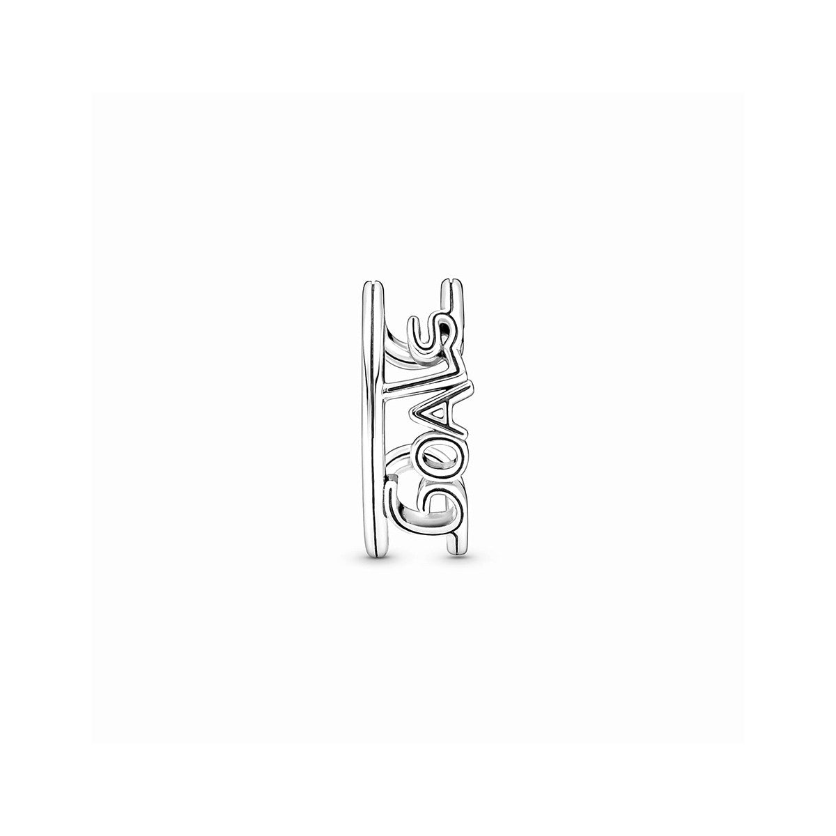 Anello Cuore Contorno Pavé Pandora Argento 925 Misura 54 191893C00-54