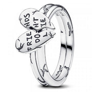 Anello Cuore Contorno Solitario Pandora Argento 925 Misura 54 193575C00-54