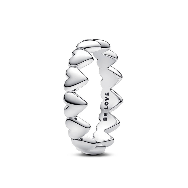 Anello Cuore Solitario Liscio Pandora Argento 925 Misura 50 193427C00-50