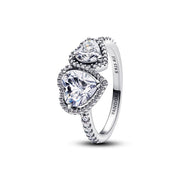 Anello Cuore Solitario Pandora Argento 925 Misura 52 193659C01-52