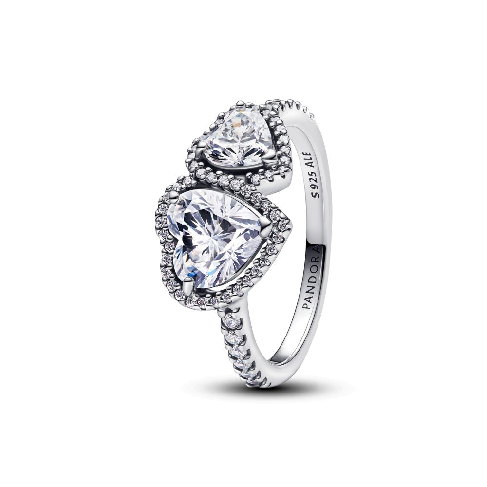 Anello Cuore Solitario Pandora Argento 925 Misura 52 193659C01-52
