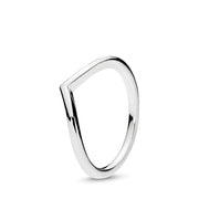 Anello Cuore Solitario Squadrato Pandora Argento 925 Misura 52 196314-52