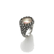 Anello Fascia Larga Ramificata Giovanni Raspini Argento 925 Misura 16