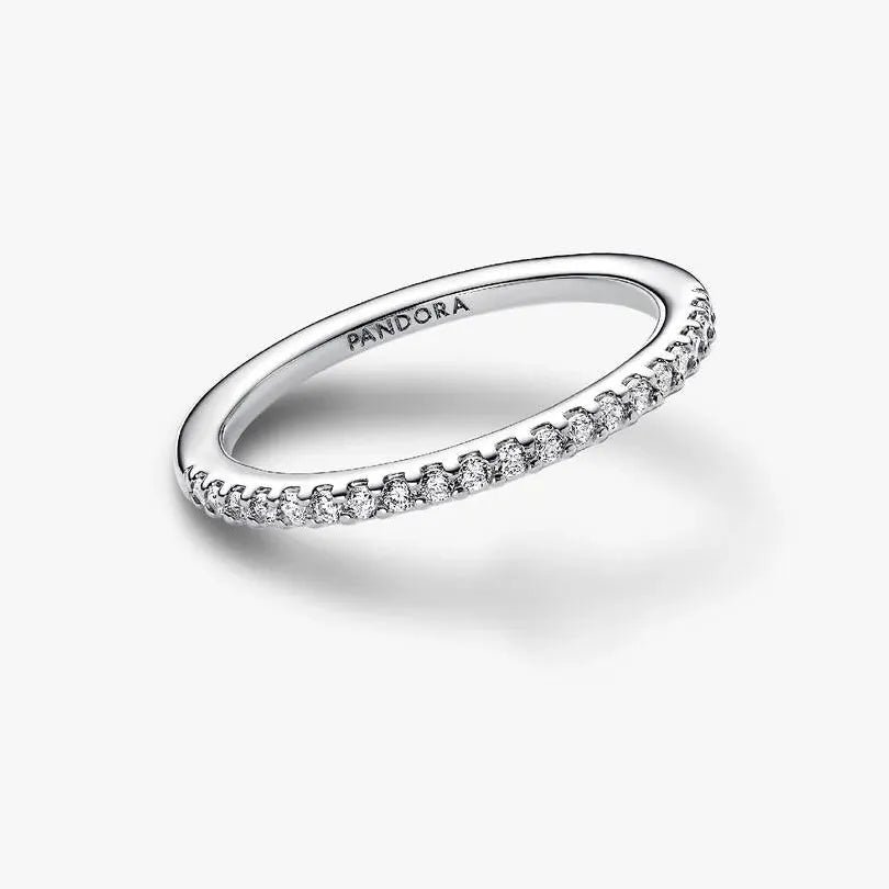 Pandora 192999C01 Pavé Thin Band Ring