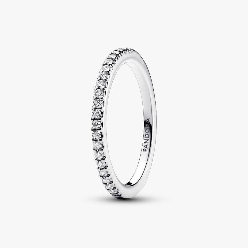 Pandora 192999C01 Pavé Thin Band Ring
