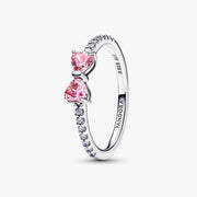 Anello Fiocco Luminoso Rosa Pandora 193510C01